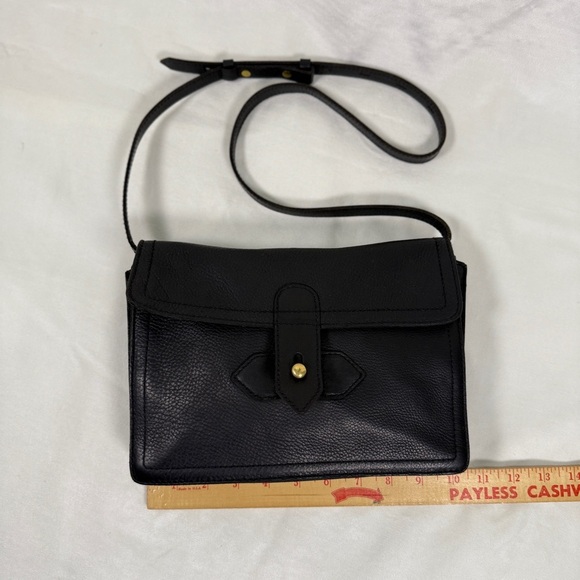 Madewell Black Leather Shoulder Bag - Picture 7 of 10